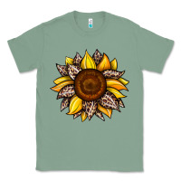 Sage sunflower leopard Classic Tee - JahusDesignShop