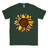 Sports Green sunflower leopard Classic Tee - JahusDesignShop