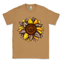 Toasted Coconut sunflower leopard Classic Tee - JahusDesignShop