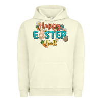 Pigment Pistachio Happy Easter y'all Easter Day Urban Hoodie - HowdyJamesFarm