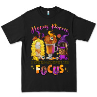 Black Hocus pocus i need coffee to focus Premium Tee - RanaPortraitStore
