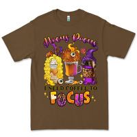 Cacao Hocus pocus i need coffee to focus Premium Tee - RanaPortraitStore