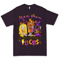 Plum Hocus pocus i need coffee to focus Premium Tee - RanaPortraitStore