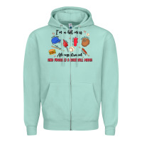 I'm A Hot Mess,always Stressed,and Proudly A Baseb Zipper Hoodie | Teevron