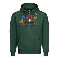 Sports Green i'm a hot mess,always stressed,and proudly a baseb Zipper Hoodie - MaliasSmallBusiness