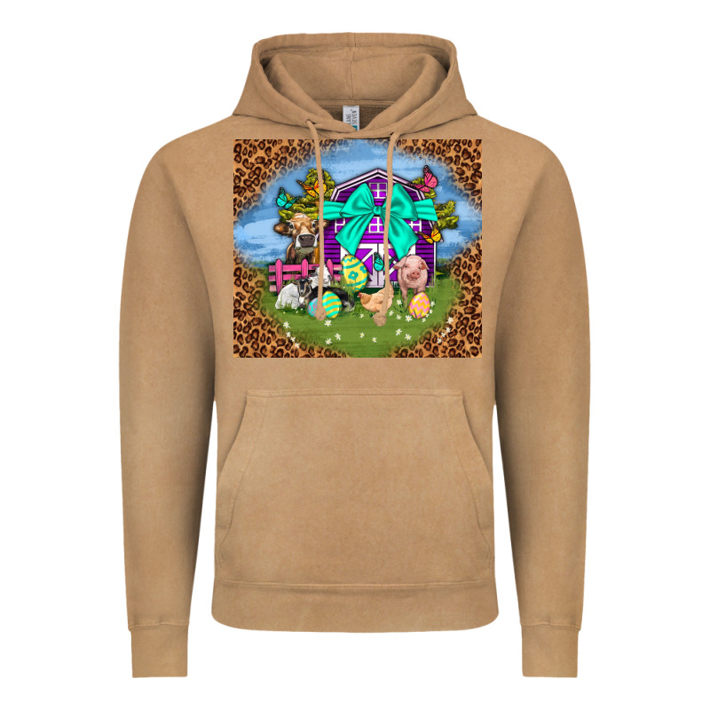 Farm Animal Easter Tumbler Easter Day Vintage Hoodie by Neo Western | Teevron