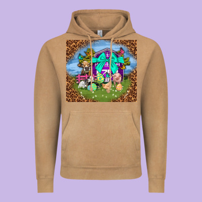 Farm Animal Easter Tumbler Easter Day Vintage Hoodie Designed By Neo Western