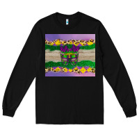 Black mardi gras mask Long Sleeve Tee - AdoDesignShop