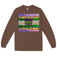 Chestnut mardi gras mask Long Sleeve Tee - AdoDesignShop