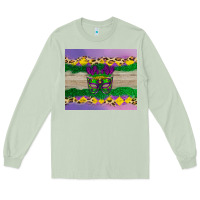 Matcha mardi gras mask Long Sleeve Tee - AdoDesignShop