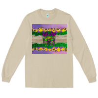 Mushroom mardi gras mask Long Sleeve Tee - AdoDesignShop