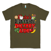 Army Green santas favorite dietary aide Classic Tee - LillyAllenDesigns