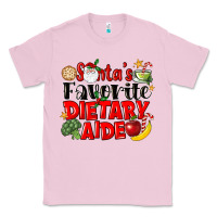 Bubblegum Pink santas favorite dietary aide Classic Tee - LillyAllenDesigns