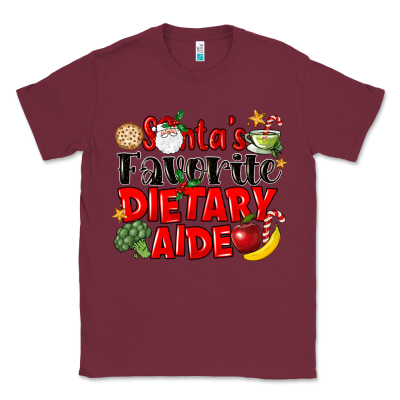 Santas Favorite Dietary Aide Classic Tee by LillyAllenDesigns | Teevron
