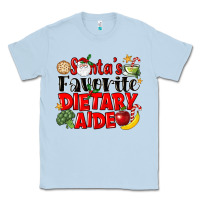 Dusty Blue santas favorite dietary aide Classic Tee - LillyAllenDesigns