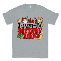Heather Grey santas favorite dietary aide Classic Tee - LillyAllenDesigns