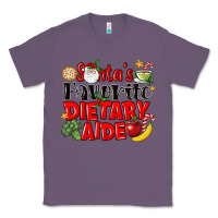Lavender santas favorite dietary aide Classic Tee - LillyAllenDesigns