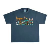 Midnight Navy western happy easter Urban Heavy Tee - AdoDesignShop
