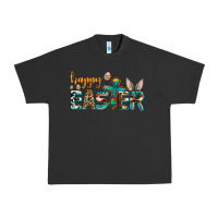 Pigment Black western happy easter Urban Heavy Tee - AdoDesignShop