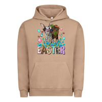 Pigment Burro Happy Easter Heifers Easter Day Urban Hoodie - HowdyJamesFarm