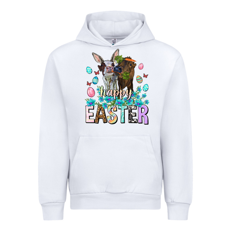 Happy Easter Heifers Easter Day Urban Hoodie by HowdyJamesFarm | Teevron