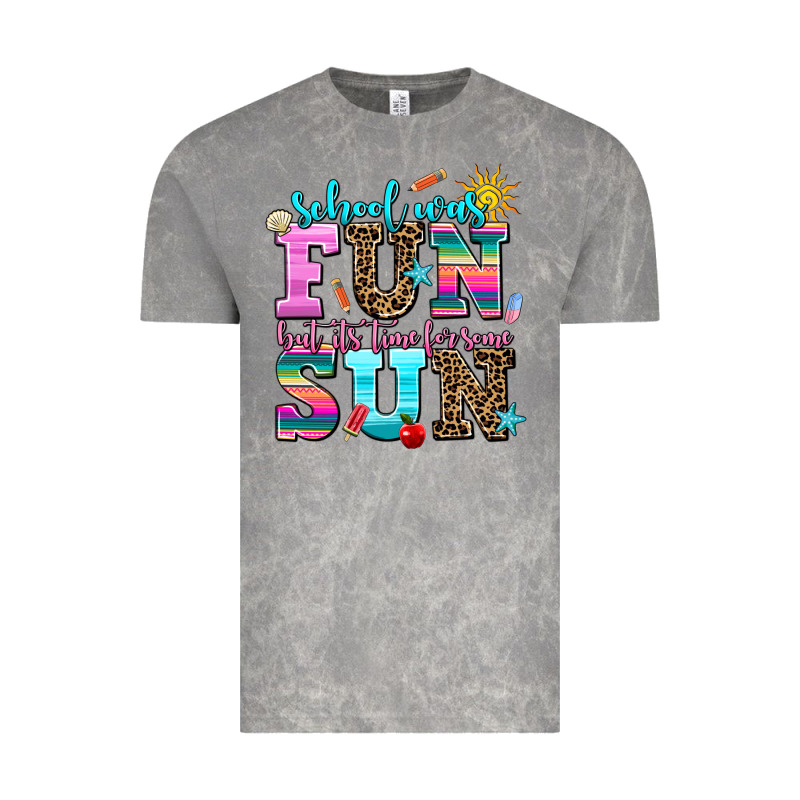 School Was  Fun But Its Time For Some  Sun Vintage Tee by AdoDesignShop | Teevron