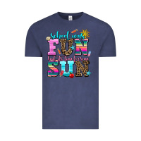 Vintage Denim school was  fun but its time for some  sun Vintage Tee - AdoDesignShop