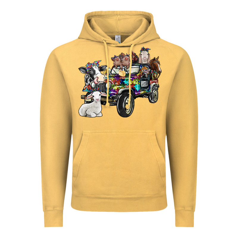 Farm Life Vintage Hoodie by SublimationCraftShop | Teevron