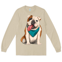 Mushroom english bulldog Long Sleeve Tee - Artiststas