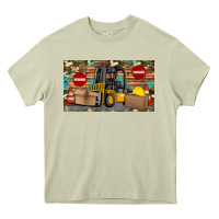Mossy forklift sippy Heavy Core Tee - Artiststas