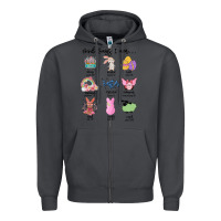 Smoke gos says ı am easter Zipper Hoodie - MaliasSmallBusiness