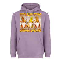 Lavender Thankful Gnomes Heavyweight Hoodie - MaliasSmallBusiness