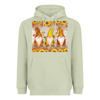 Matcha Thankful Gnomes Heavyweight Hoodie - MaliasSmallBusiness
