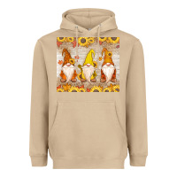 Mushroom Thankful Gnomes Heavyweight Hoodie - MaliasSmallBusiness