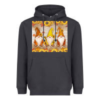 Smoke Thankful Gnomes Heavyweight Hoodie - MaliasSmallBusiness