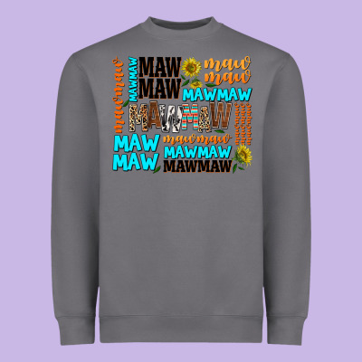 Maw Maw Heavyweight Sweatshirt Designed By Adodesignshop