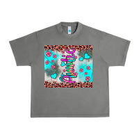 Tornado auntie leopard turquoise Urban Heavy Tee - JahusDesignShop