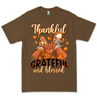 Cacao Thankful grateful and Blessed black baby girl Premium Tee - RanaPortraitStore
