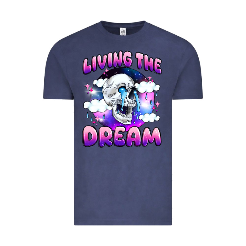 Living The Dream Vintage Tee by JahusDesignShop | Teevron