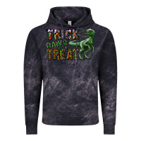 Cloud Black Trick RAWR Treat Vintage Hoodie - CowhideDigitalArt
