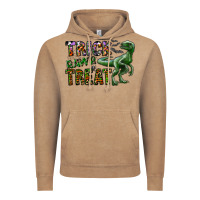 Vintage Coffee Trick RAWR Treat Vintage Hoodie - CowhideDigitalArt