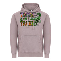 Vintage Zinc Trick RAWR Treat Vintage Hoodie - CowhideDigitalArt