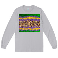 Moon Dust mardi gras leopard Long Sleeve Tee - AdoDesignShop
