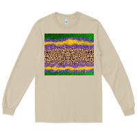 Mushroom mardi gras leopard Long Sleeve Tee - AdoDesignShop