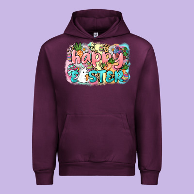 Happy Easter Day Urban Hoodie Designed By Howdyjamesfarm