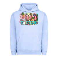 Pigment Grape Ice Happy Easter Day Urban Hoodie - HowdyJamesFarm