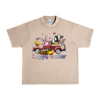French Oak happy easter trucks Urban Heavy Tee - AdoDesignShop