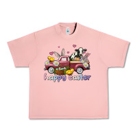 Salmon happy easter trucks Urban Heavy Tee - AdoDesignShop