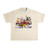 Sandshell happy easter trucks Urban Heavy Tee - AdoDesignShop