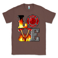 Chestnut firefighter love Classic Tee - Artiststas